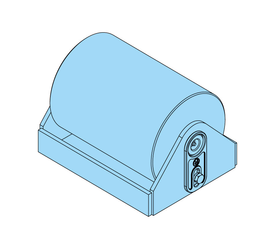 Polyamidrolle komplett