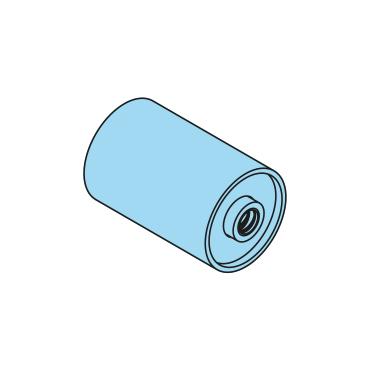 400510 - Stahlrolle, 30-133-200/210mm, Messingbuchse - Übersicht