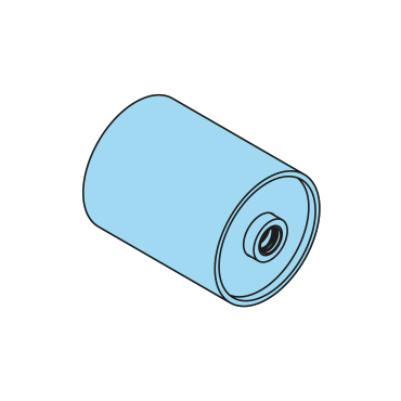 400511 - Stahlrolle, 30-159-200/210mm, Messingbuchse - Übersicht