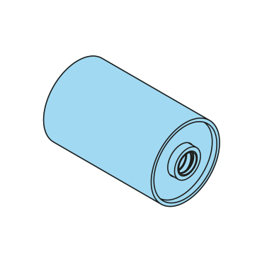 400650 - Stahlrolle, 40-159-250/260mm, Messingbuchse - Übersicht