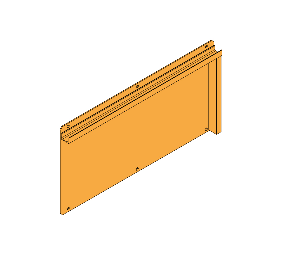 Rangierhilfe mit Anschlag