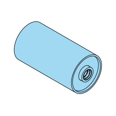 401210 - Stahlrolle, 40-159-300/310mm, Messingbuchse - Übersicht