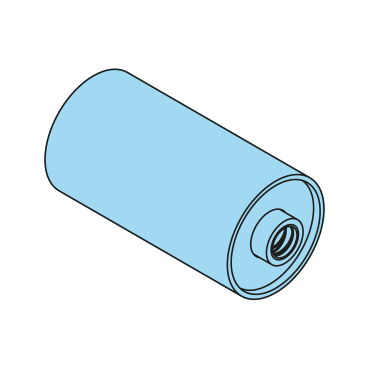 401213 - Stahlrolle, 40-159-300/330mm, Messingbuchse - Übersicht