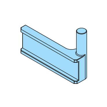 4510722202 - Scharnier, 49x135x190mm, unten links, passend für Scharnier 451 072 18 - Übersicht