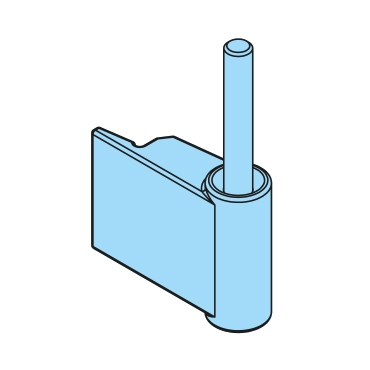 45107227 - Scharnier, 46x228x145mm, unten links, passend für Scharnier 451 072 25 - Übersicht