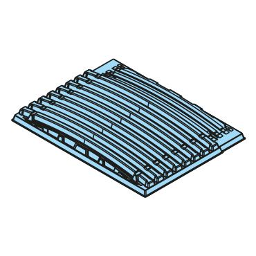 IMPACT-Deckel für Rolldeckel links
