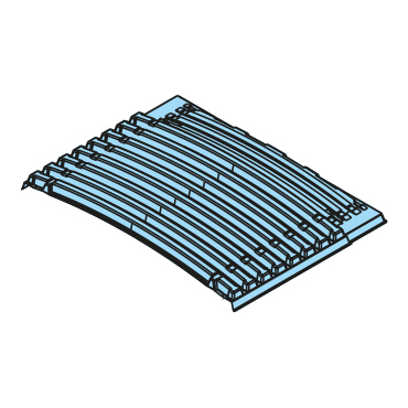 IMPACT-Deckel für Rolldeckel rechts