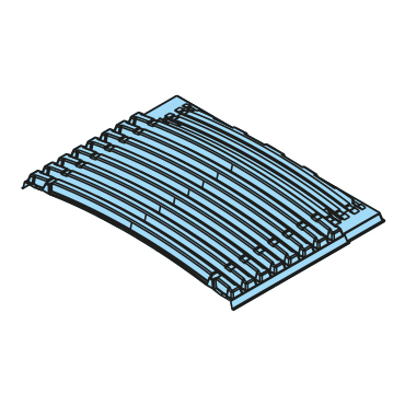IMPACT-Deckel für Rolldeckel Mitte