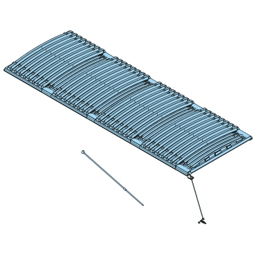 Rolldeckel für Abrollcontainer