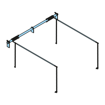 Federentlastung mit Spiralfedern