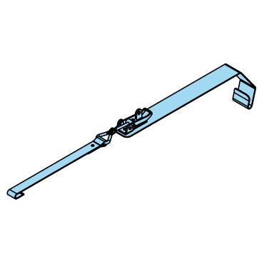 Verschlussbügel für 240l Kunststoffmülltonnen