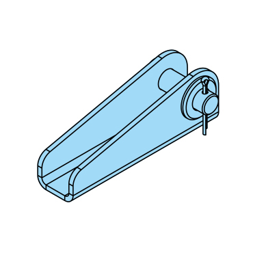 Halter für Gasfeder