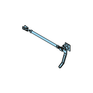 Schließhebel M12 komplett