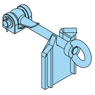Pendelklappenverschluss komplett
