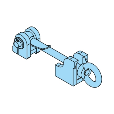Pendelklappenverschluss komplett