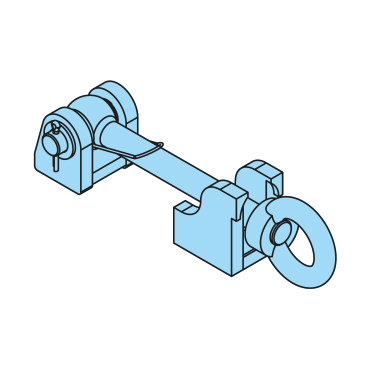 Pendelklappenverschluss komplett