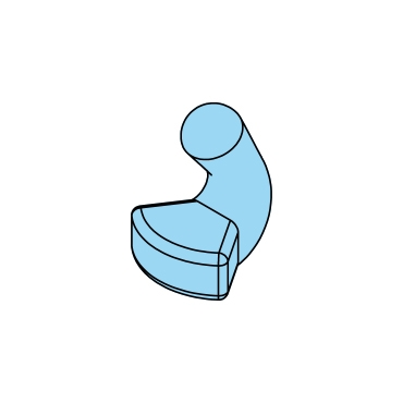 4532101 - Gegenhalter für Exzenterverschlüsse, D=14mm - Übersicht