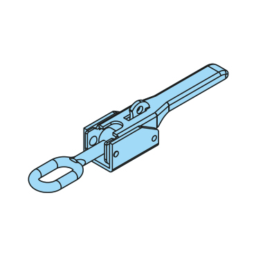 453213 - Exzenterverschluss, M12, automatische Sicherung, abschließbar, verzinkt, mit Öse 453 219 - Übersicht