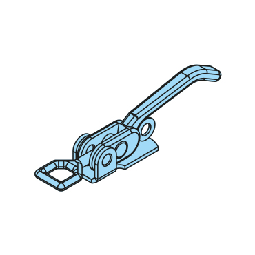 453215 - Exzenterverschluss, M10, verzinkt, mit Öse 453 214 - Übersicht