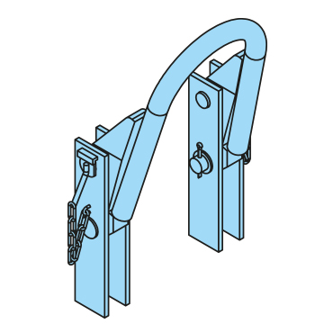 Klappbügel komplett