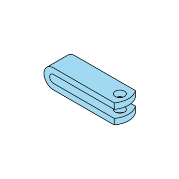 457515 - Gabelkopf, 104x30mm - Übersicht