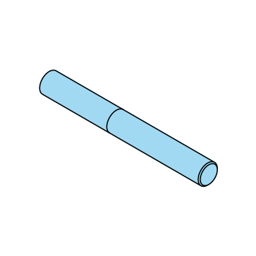 457576 - Anschweißende, M36x300mm, Linksgewinde, DIN 34828 - Übersicht