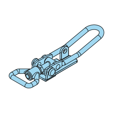 4591611 - Exzenterverschluss, M8, verzinkt, abschließbar, lange Ausführung - Übersicht