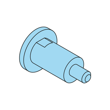 459176 - Federriegel, M24x1,5mm, Bolzen D=10,8mm, für Deckelscharnier 459 173 - Übersicht