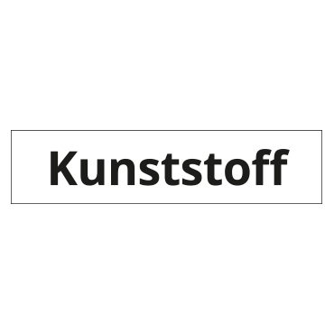 PVC Aufkleber Kunststoff