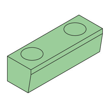 467003 - Drahtschneidemesser, 50x15x16,5mm, X45NiCrMo4, gehärtet, Typ PAAL - Übersicht
