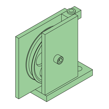 Rollenhalter komplett