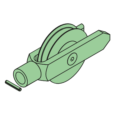 Rollenhalter komplett