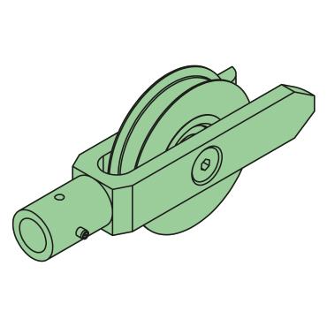 Rollenhalter komplett