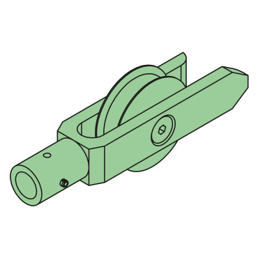 Rollenhalter komplett