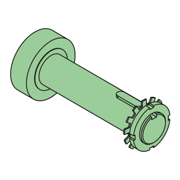 Drillhakenwelle komplett