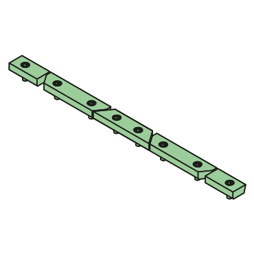 Druckplattenmessersatz