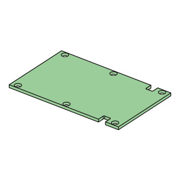Verschleißblech komplett