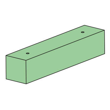 46731202 - Abstreifer, 105x500x100mm, PE, für 467 312, Typ PAAL - Übersicht