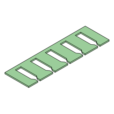 Unterer Verschleißkamm