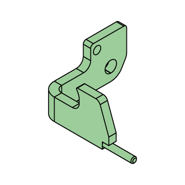 Riegel f. Türfanghaken