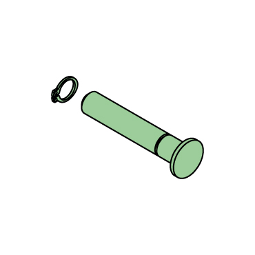 Lagerbolzen Klappenverschluss kpl.