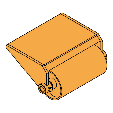 470010 - Außenrolle komplett, 30-159-300/310mm, Typ HÜFFERMANN - Übersicht