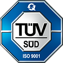 ISO 9001 TÜV SÜD Logo